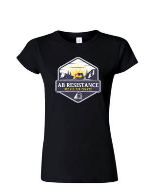 AB Resistance - Ladies Crewneck T-Shirt