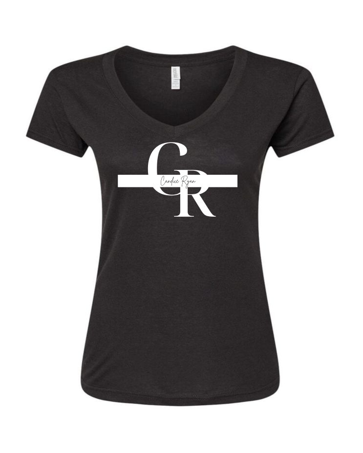 Candice Ryan - Ladies V-Neck T-Shirt