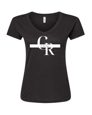 Candice Ryan - Ladies V-Neck T-Shirt