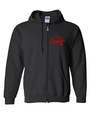 Unapologetically Canadian Zip-Up Hoodie