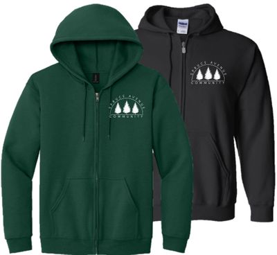 Spruce Avenue Community League Zip-Up Hoodie