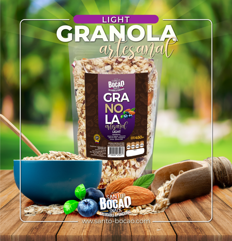 Granola Artesanal Light x 450gr
