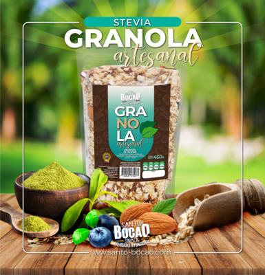 ​Granola Artesanal con Stevia x 450gr