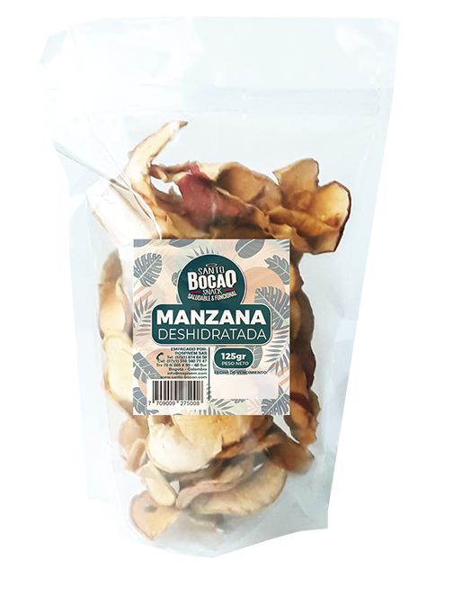 Manzana Deshidratada X 125 GR