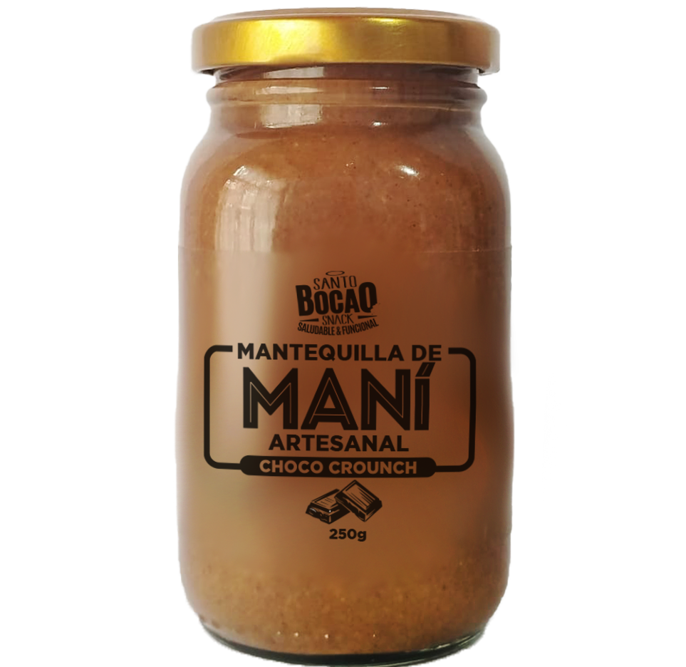 Mantequilla de Maní Choco Crounch 250 gr