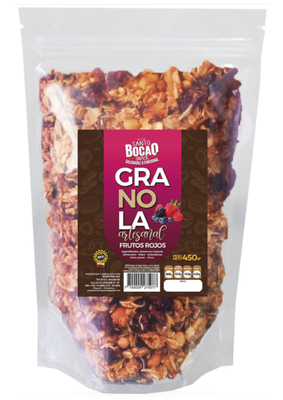 Super promo 3 Granolas x 450g + 1 six pack Granola x 60 g GRATIS
