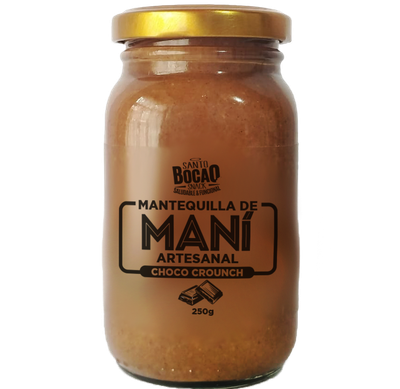 Mantequilla de Maní Choco Crounch 250 gr