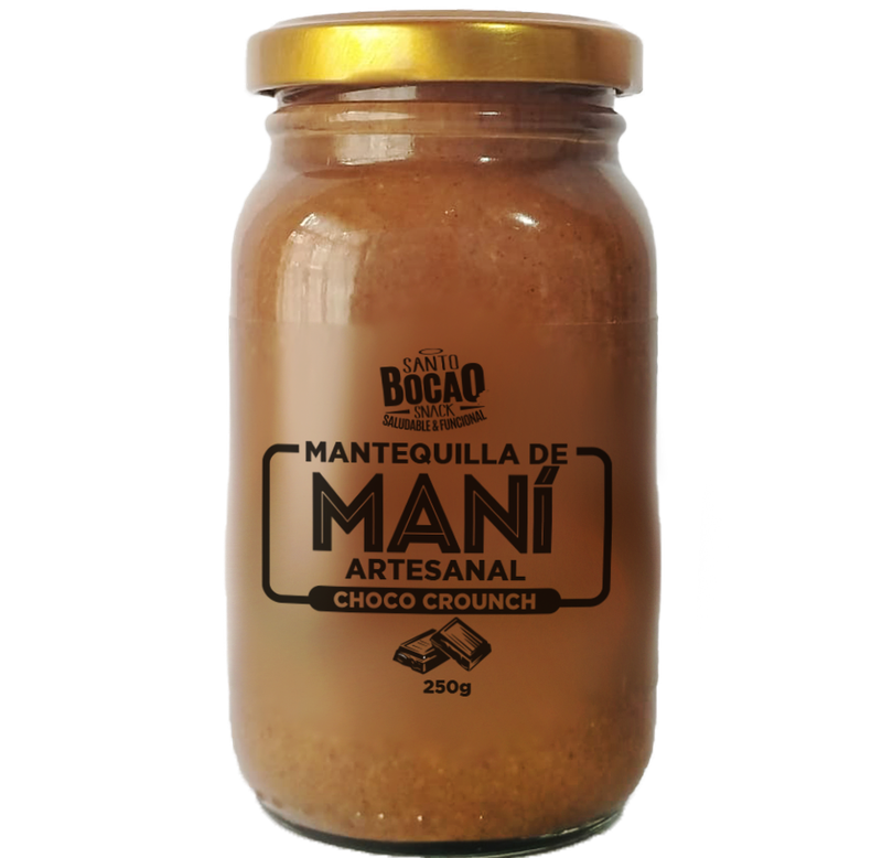 Mantequilla de Maní Choco Crounch 250 gr
