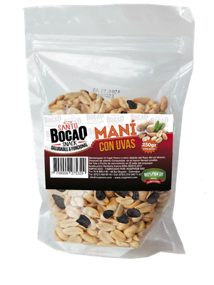 Mani con Uvas 250 gr.