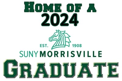 Morrisville Graduate Lawn Sign