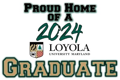 Loyola Univ. Graduate Lawn Sign