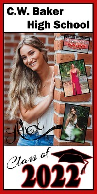 A Graduate 4 Pic Door Banner(Shipping included in price now)