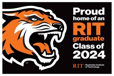 RIT Proud Home Graduate Lawn Sign