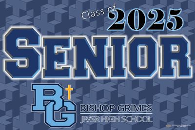 Bishop Grimes Senior Lawn Sign