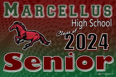 Marcellus Senior Lawn Sign