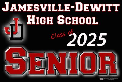 Jamesville-DeWitt Senior Lawn Sign