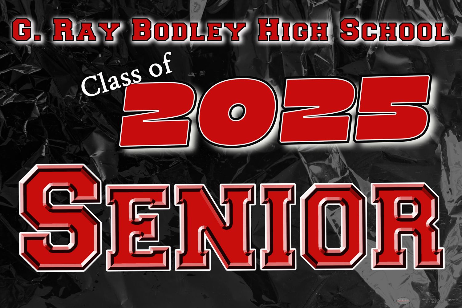 Fulton Senior Lawn Sign