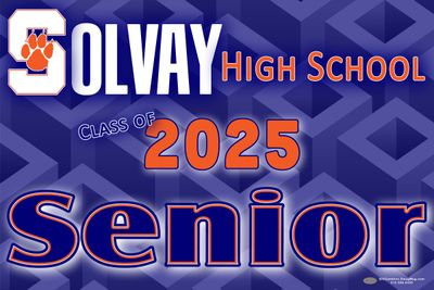 Solvay Senior Lawn Sign