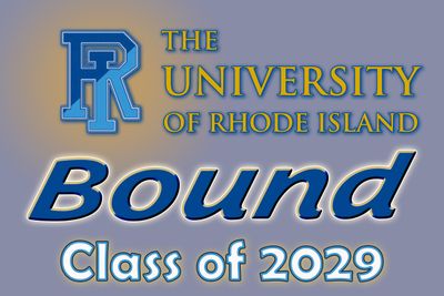 University of Rhode Island Bound Lawn Sign