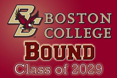 Boston College Bound Lawn Sign