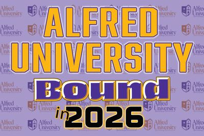 Alfred University Bound Lawn Sign