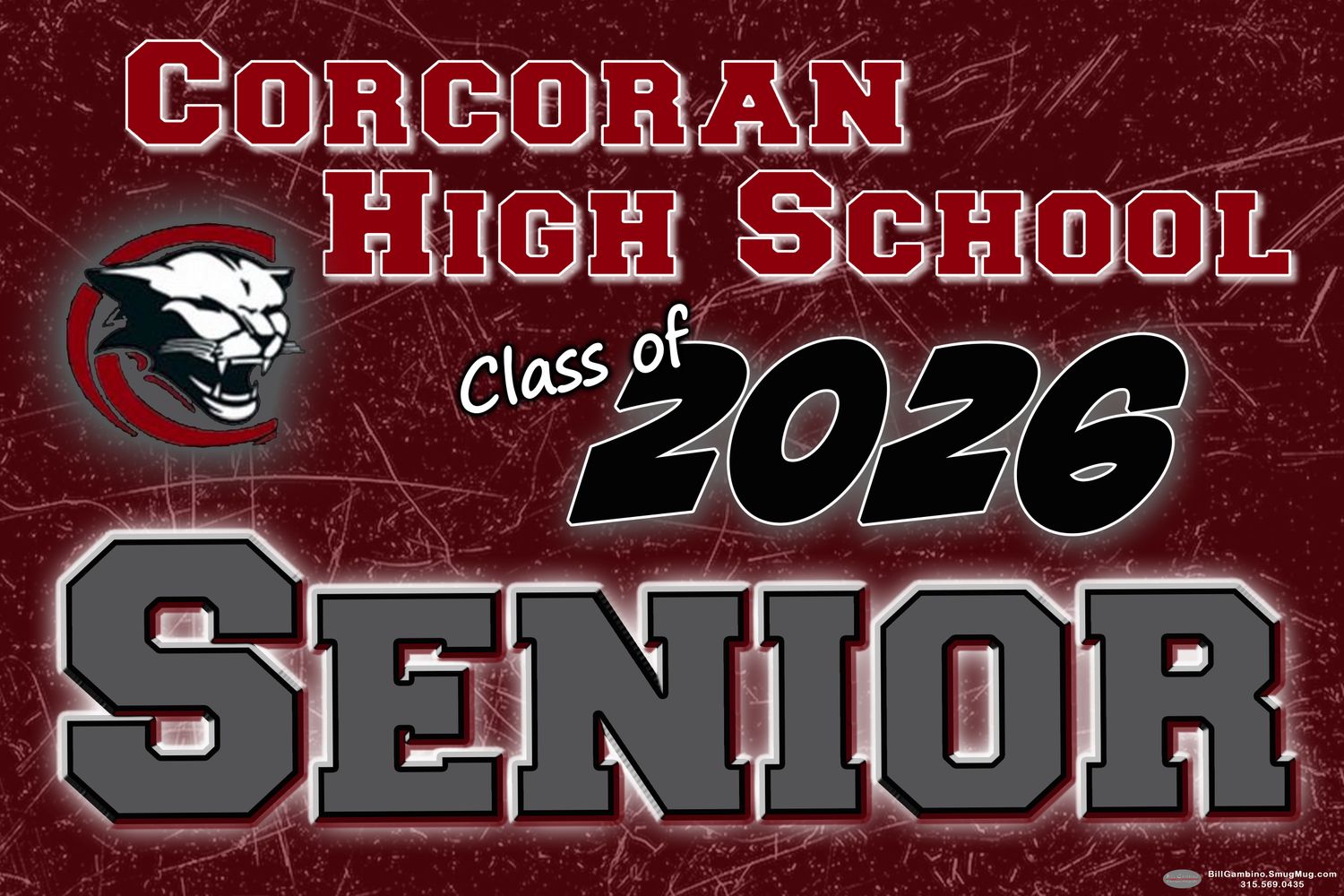 Corcoran High School Lawn Sign