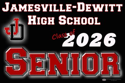 Jamesville-DeWitt Senior Lawn Sign