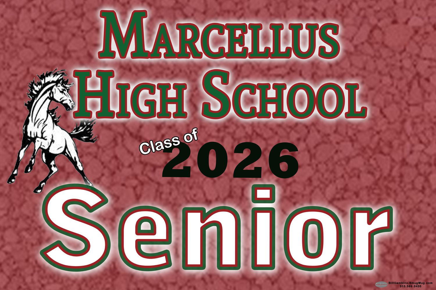 Marcellus Senior Lawn Sign
