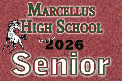 Marcellus Senior Lawn Sign