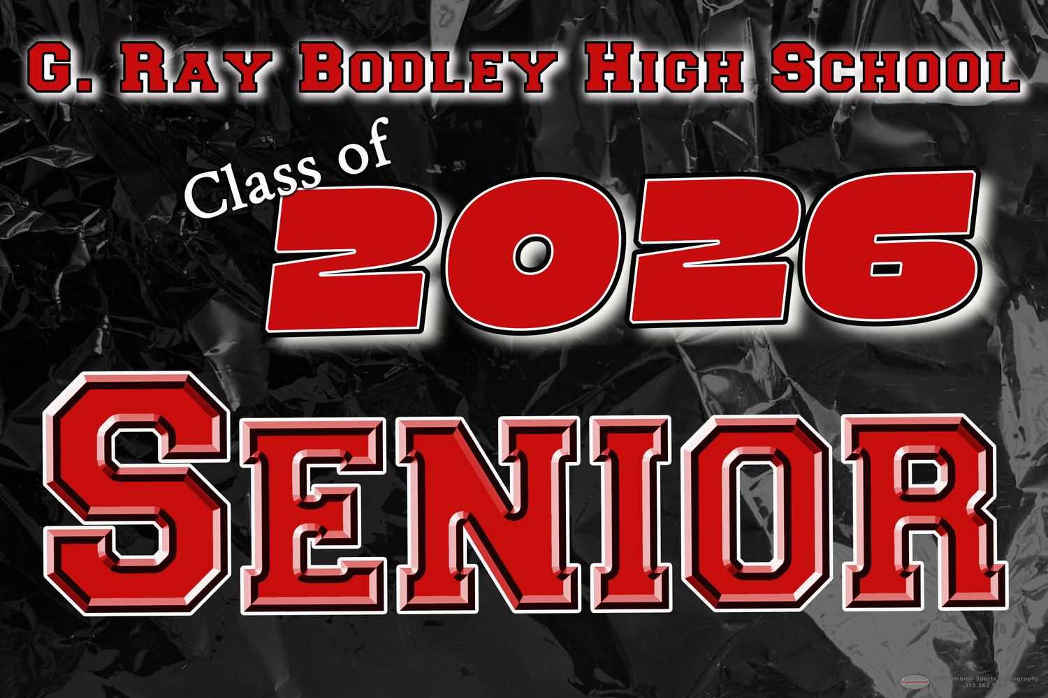 Fulton Senior Lawn Sign