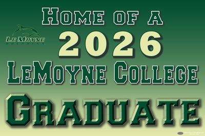 LeMoyne College Lawn Sign