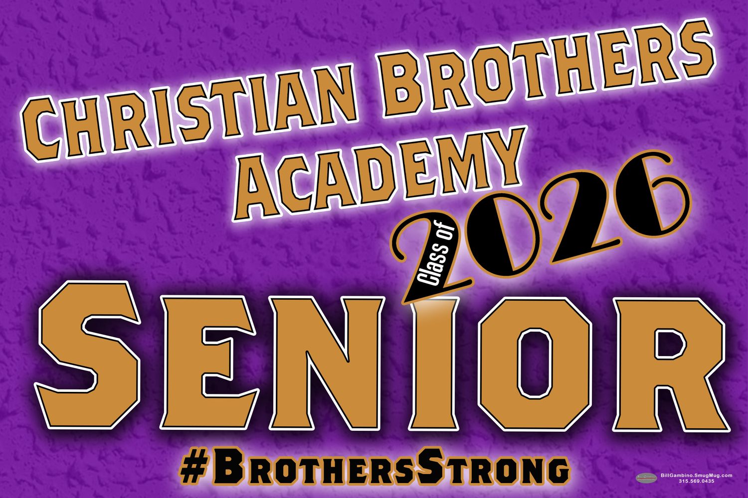 CBA Senior Lawn Sign