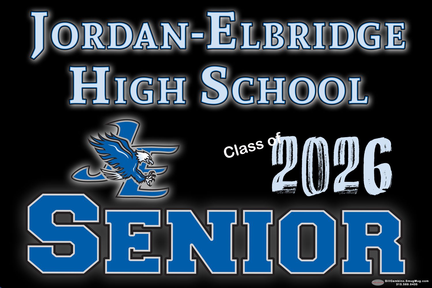 Jordan-Elbridge Senior Lawn Sign
