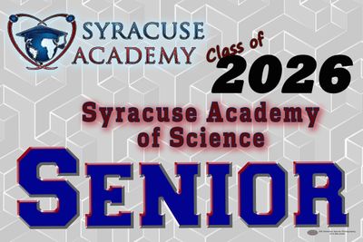Syracuse Academy Senior Lawn Sign