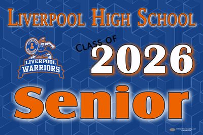 Liverpool Senior Lawn Sign