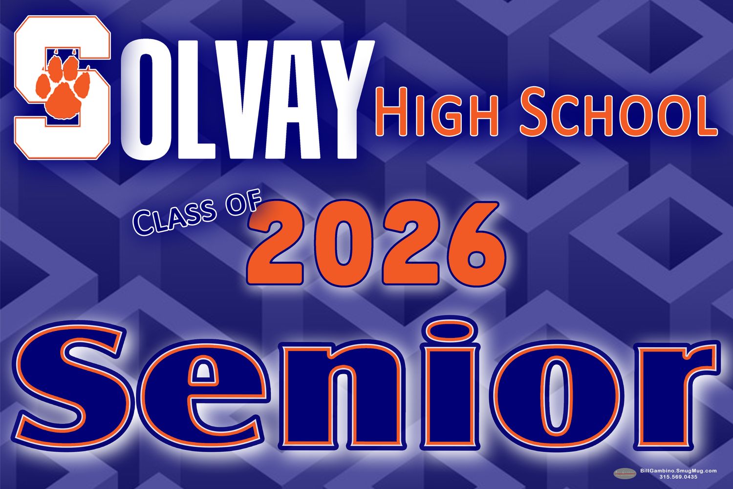 Solvay Senior Lawn Sign