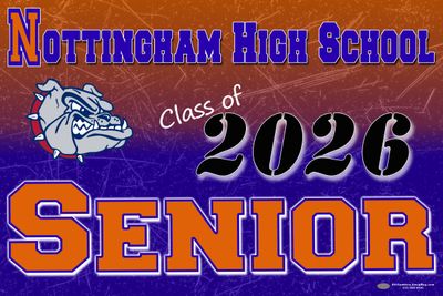 Nottingham Senior Lawn Sign