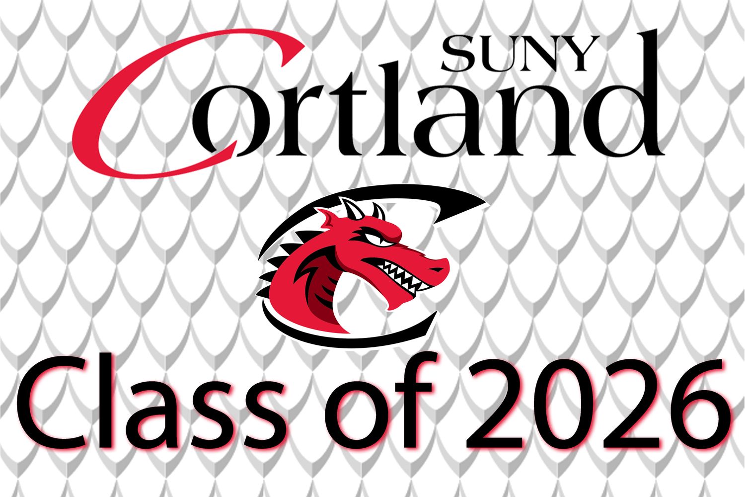 SUNY Cortland Grad Lawn Sign