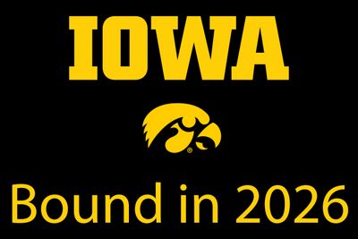 Iowa University Bound Lawn Sign