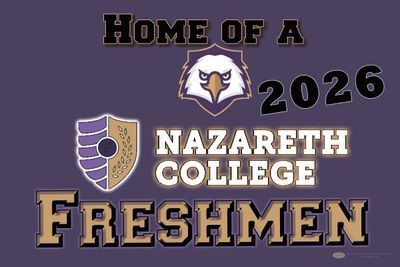 Nazareth College Freshmen Lawn Sign