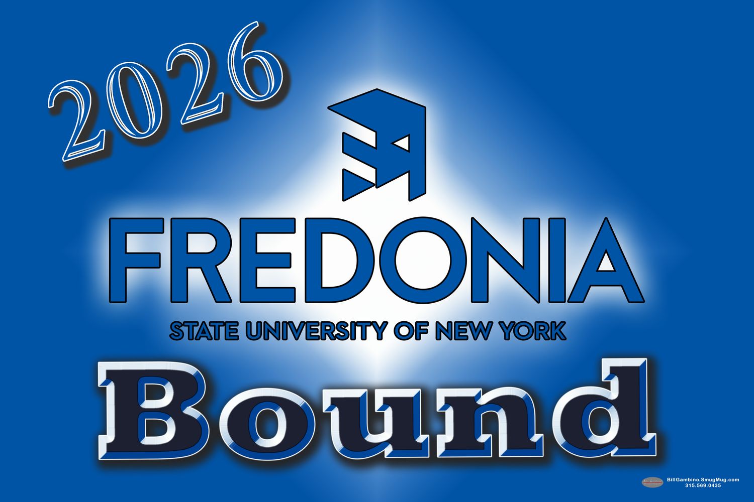 SUNY Fredonia - Bound Lawn Sign