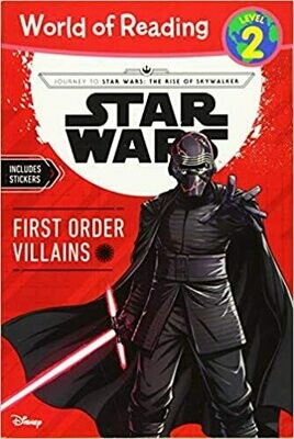 Journey to Star Wars: The Rise of Skywalker First Order Villains (Level 2 Reader) (World of Reading) by Michael Siglain