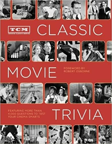 TCM Classic Movie Trivia: Featuring More Than 4,000 Questions to Test Your Trivia Smarts: (Movie Trivia Book, Book for Dads, Film History Book) Paperback USED
