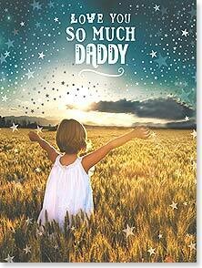 Father&#39;s Day Card: Love You So Much Daddy