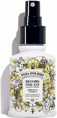 Poo-Pourri Before-You-Go Toilet Spray, Original Citrus Scent, 2 oz