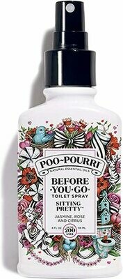 Poo-Pourri Before-You-Go Toilet Spray, Sitting Pretty Scent, 4 oz