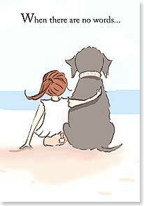 When there are no words... Encouragement &amp; Support Card