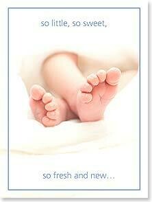 So Little, So Sweet Baby Congratulations Card