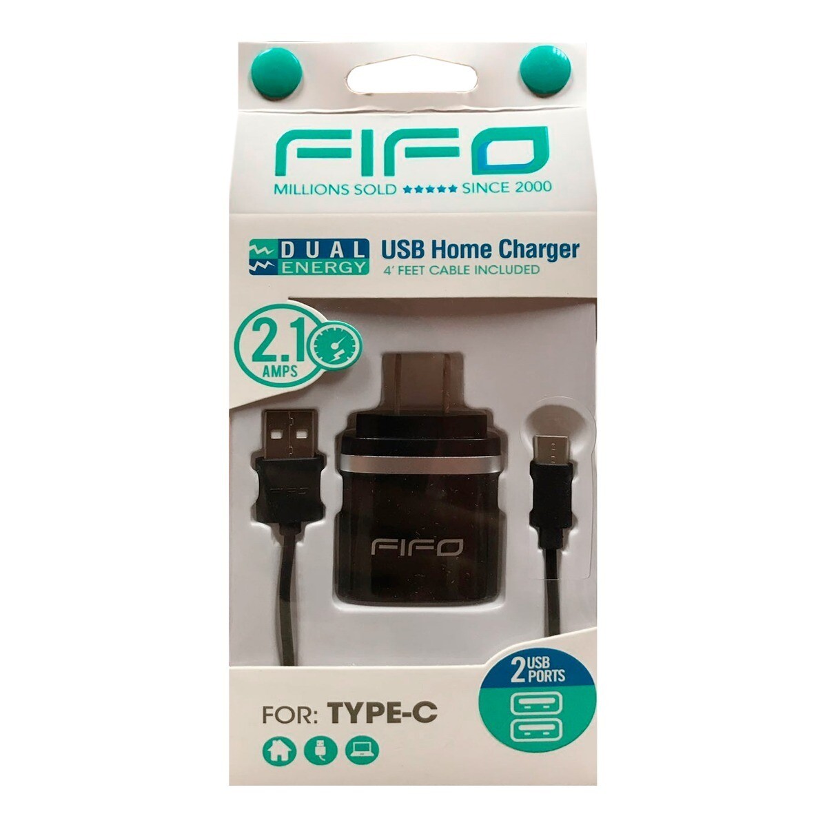 FIFO USB Home Charger for Type-C