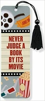 Never Judge A Book By Its Movie Beaded Bookmark